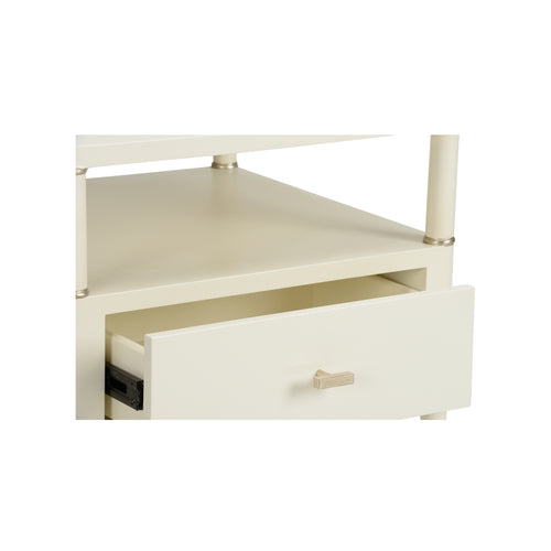 Chelsea House Landry Side Table White