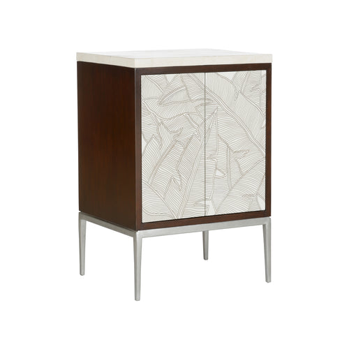 Chelsea House Banana Leaf Cabinet