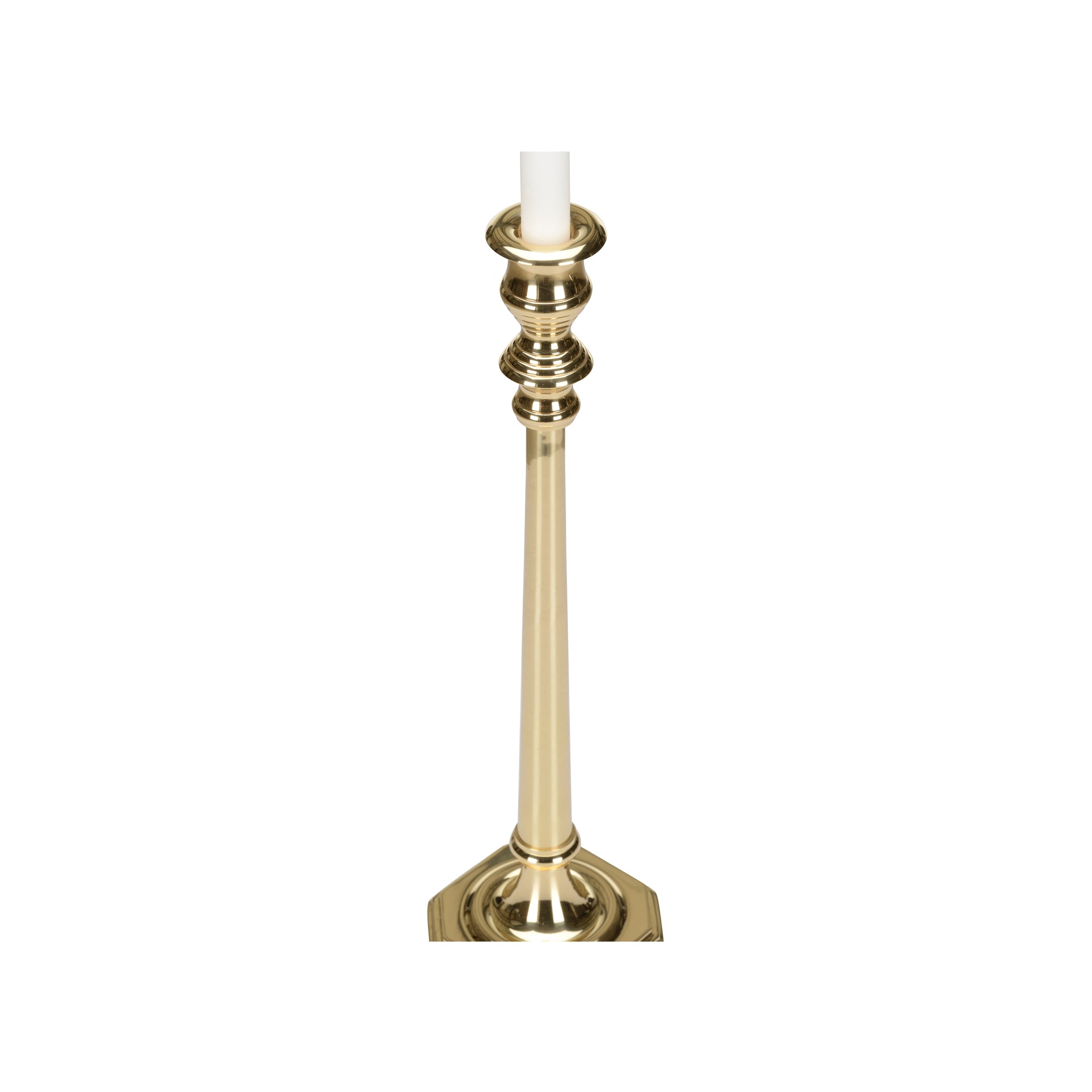 Chelsea House Tall Brass Candlestick