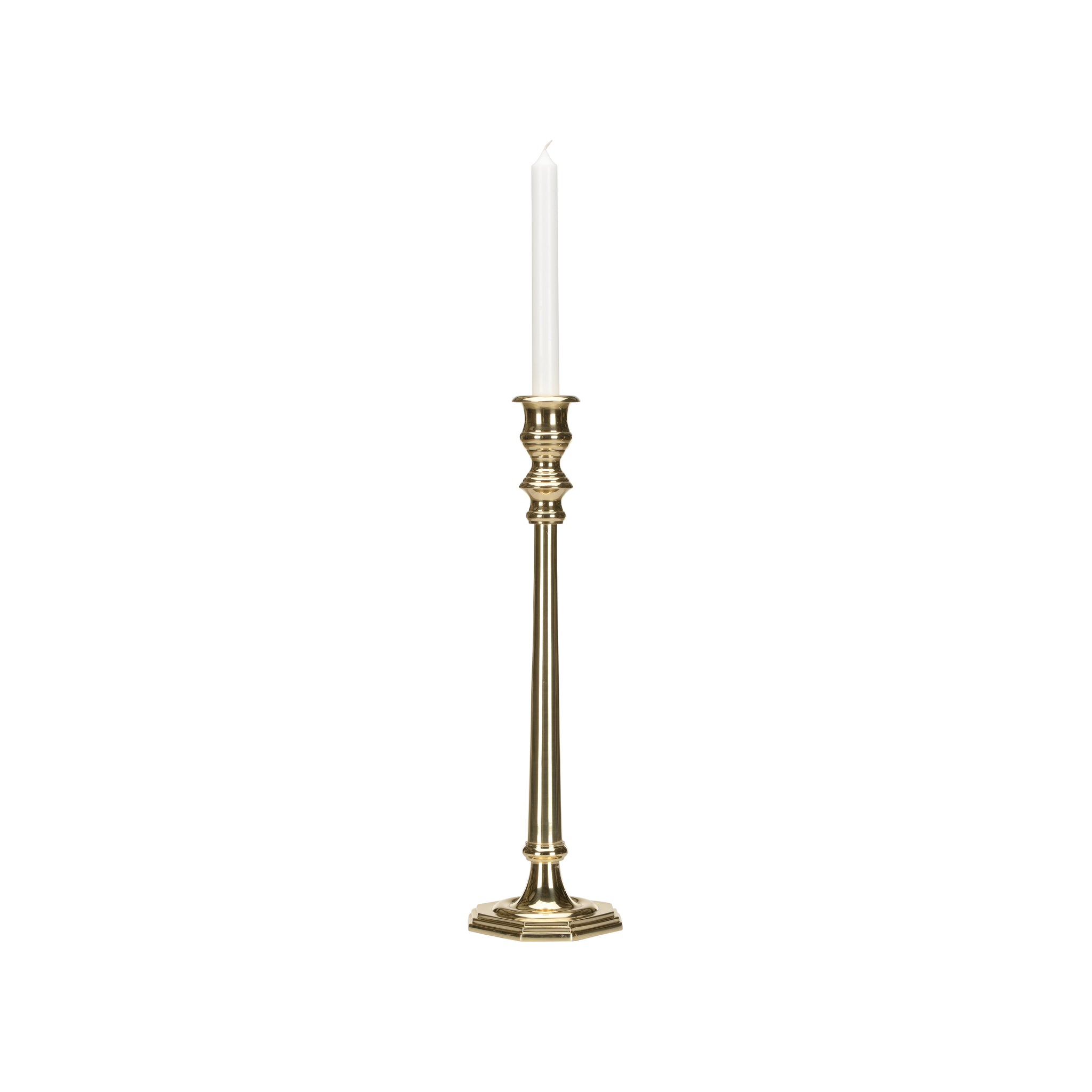 Chelsea House Tall Brass Candlestick