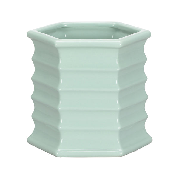 Chelsea House Willow Planter Seafoam (Sm)