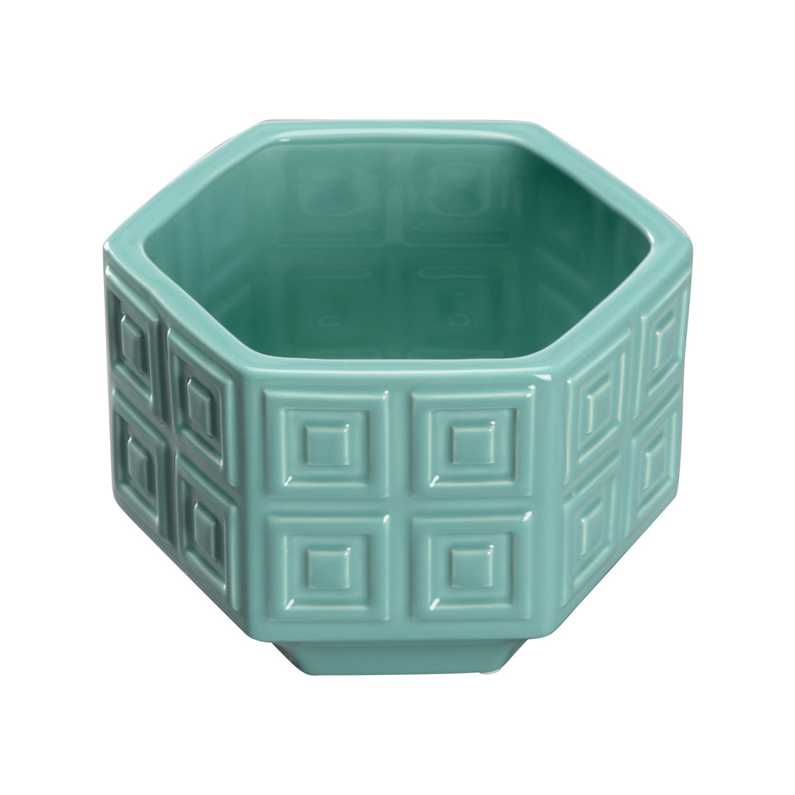 Chelsea House Dover Cachepot Turquoise