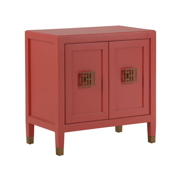 Chelsea House Jill Bedside Chest Red