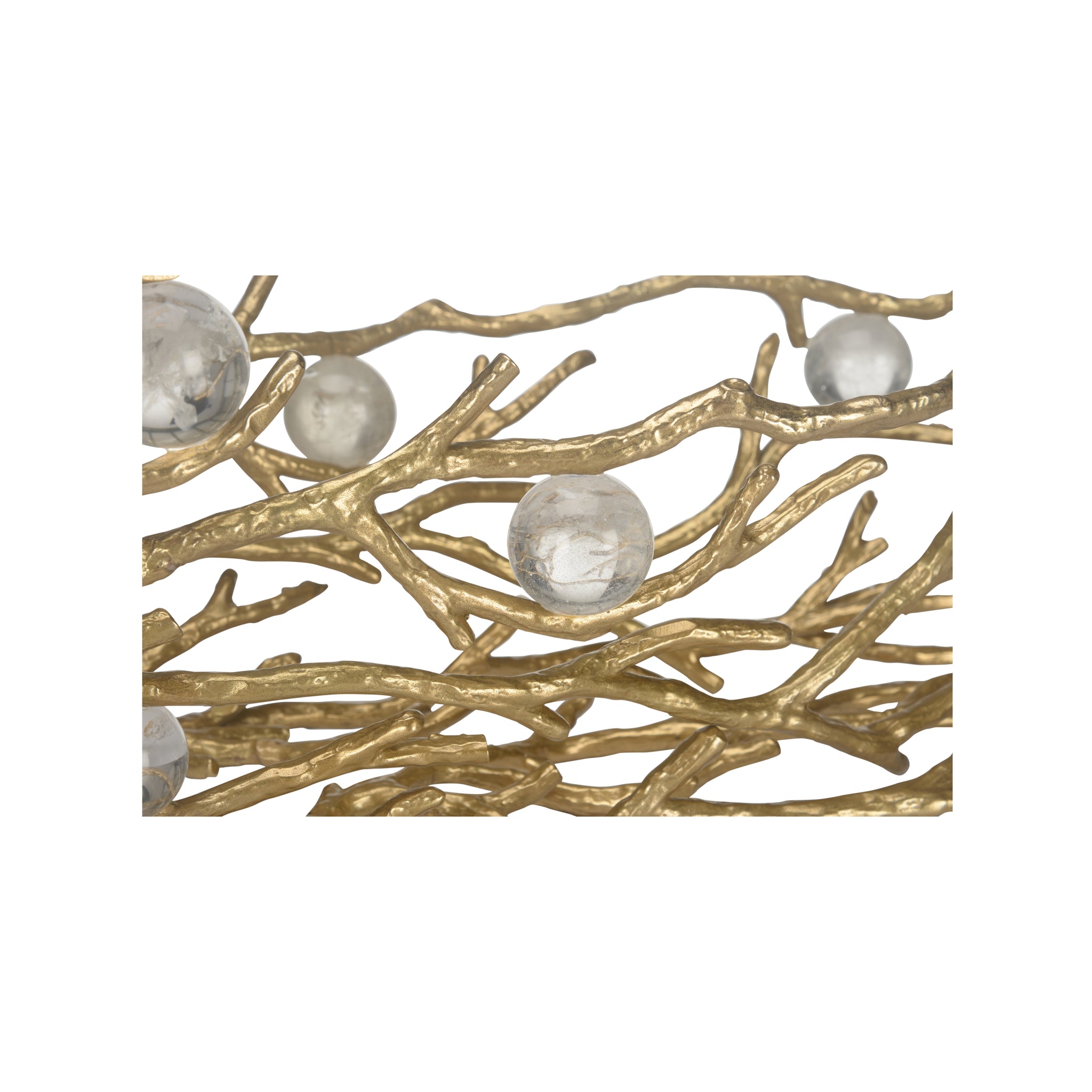 Chelsea House Open Twig And Crystal Balls Bowl