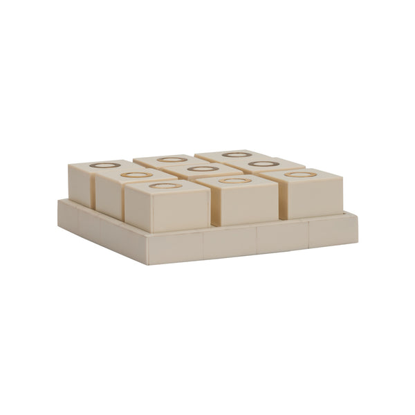 Chelsea House Tic Tac Toe White