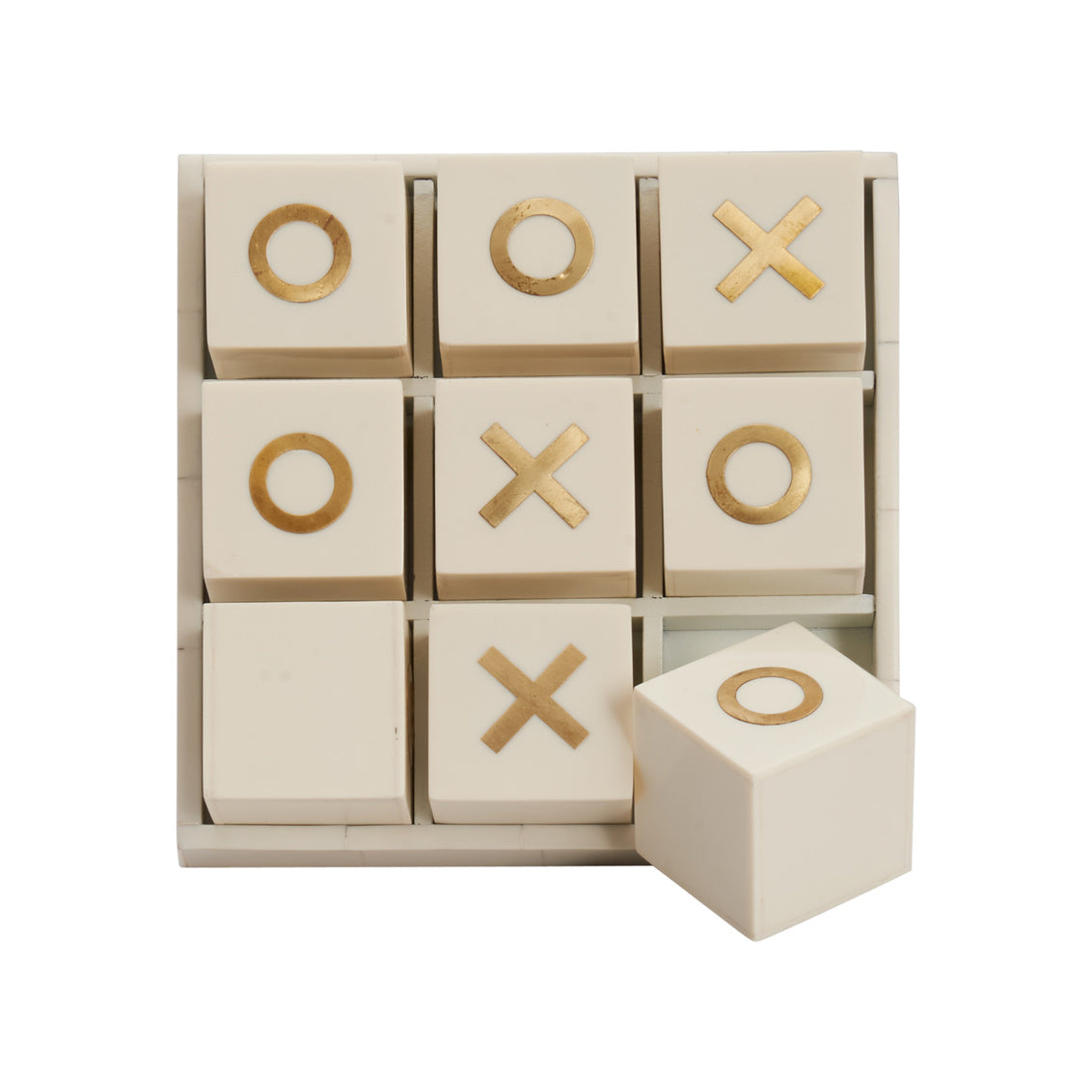 Chelsea House Tic Tac Toe White