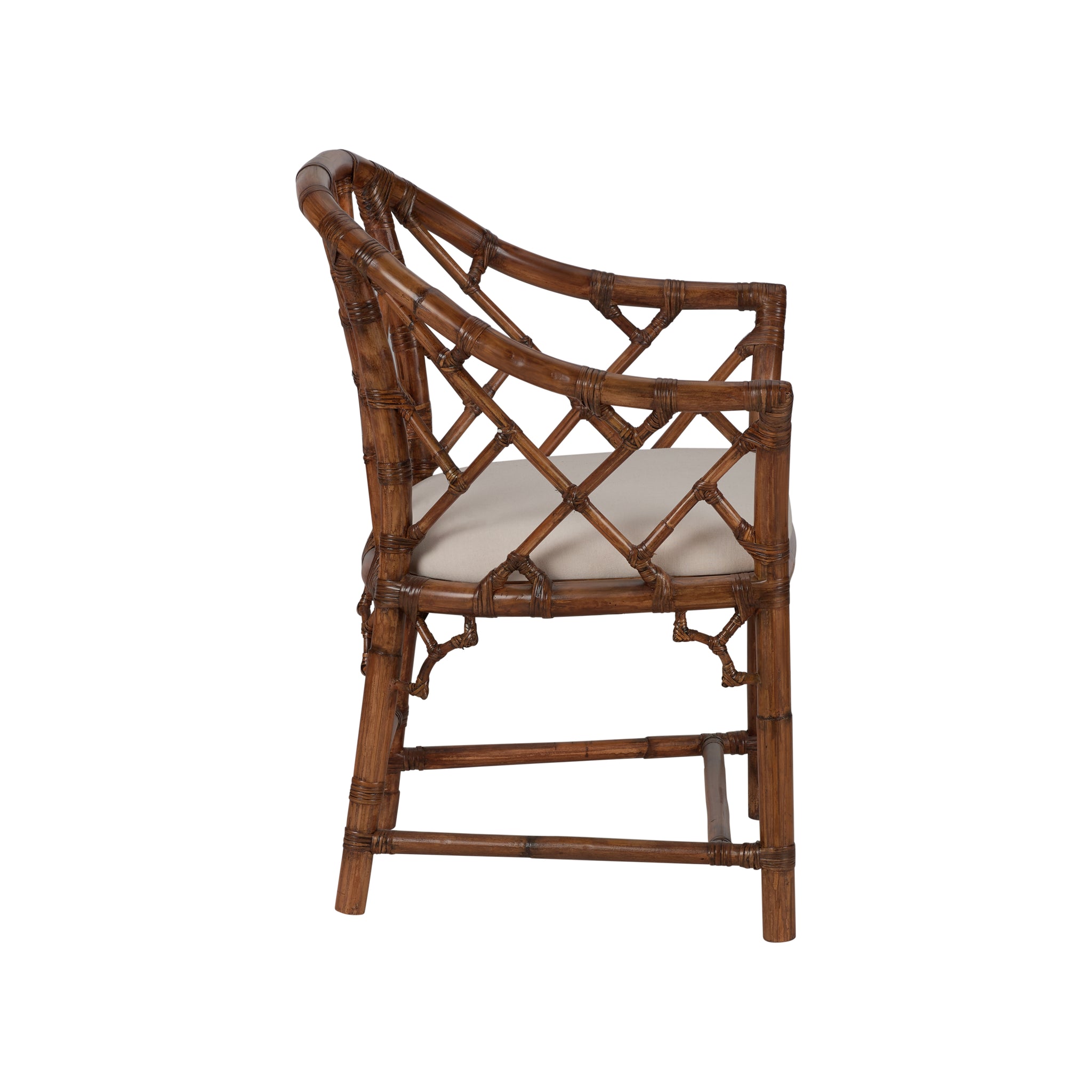 Chelsea House Chippendale Bamboo Arm Chair