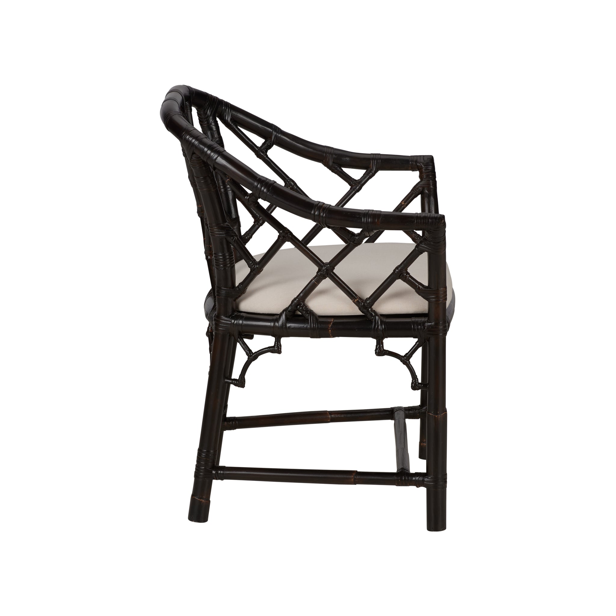 Chelsea House Chippendale Bamboo Arm Chair