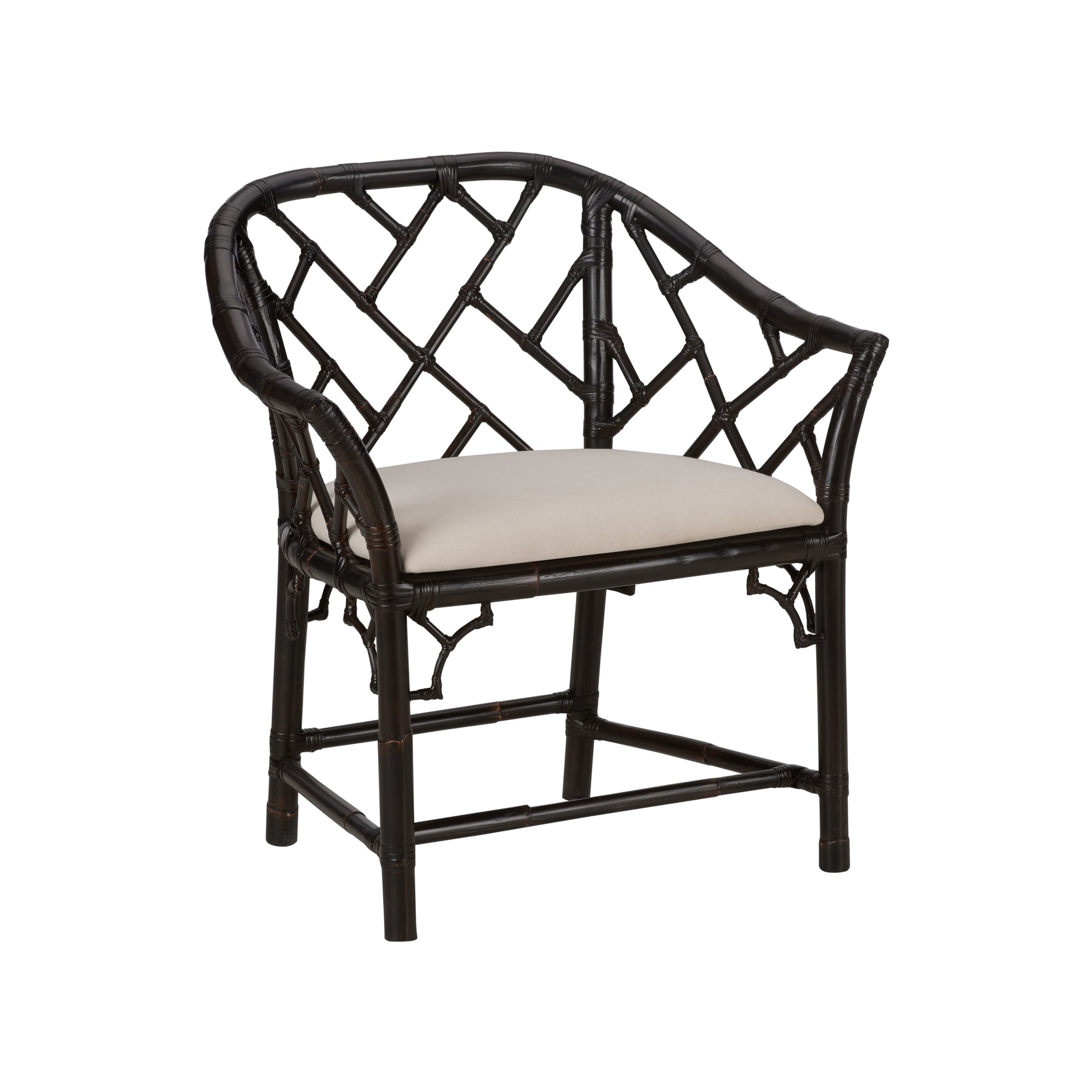Chelsea House Chippendale Bamboo Arm Chair