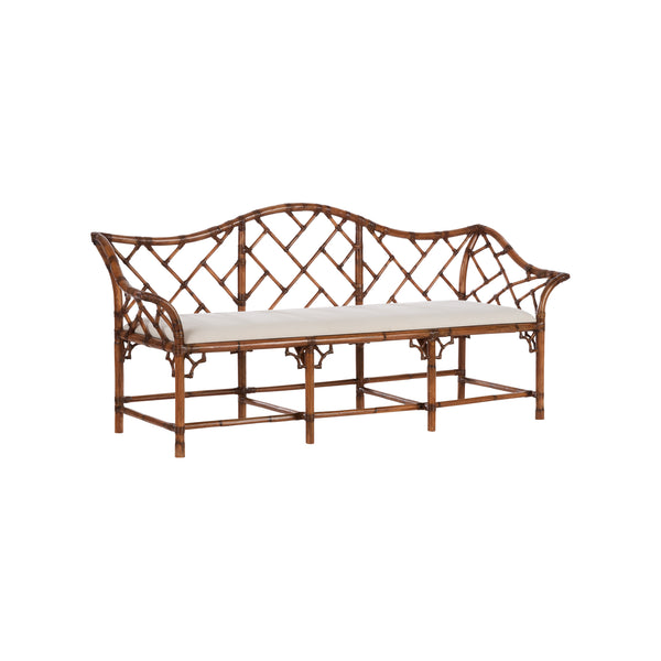 Chelsea House Chippendale Bamboo Settee