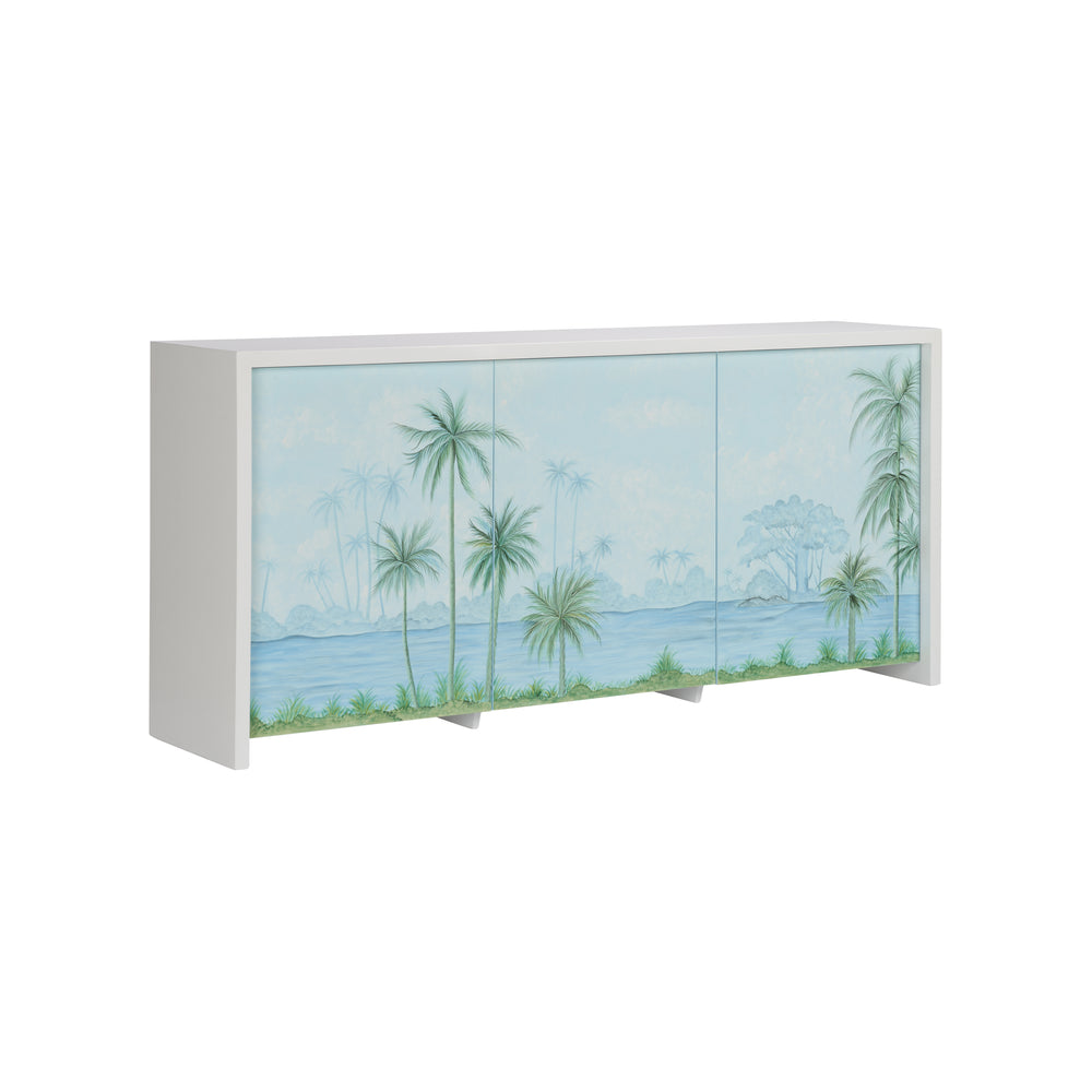 Chelsea House Palm Tree Console