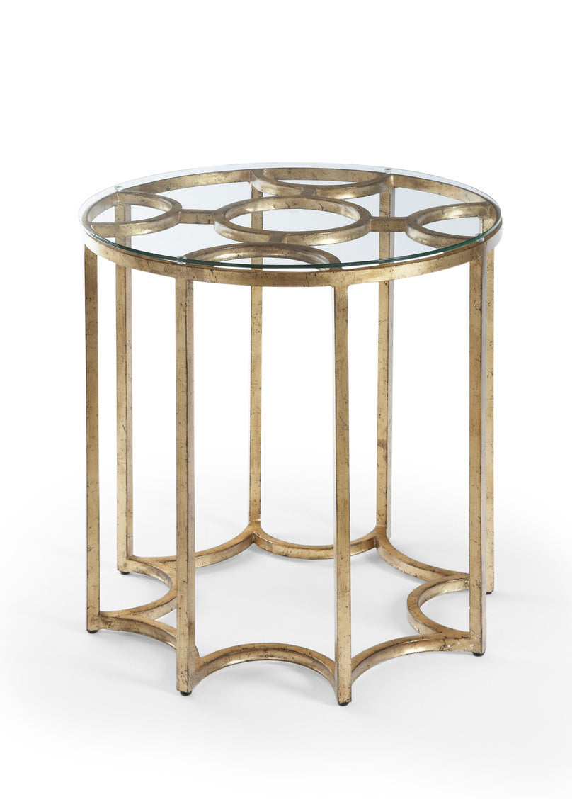 Chelsea House Lisette Side Table Gold