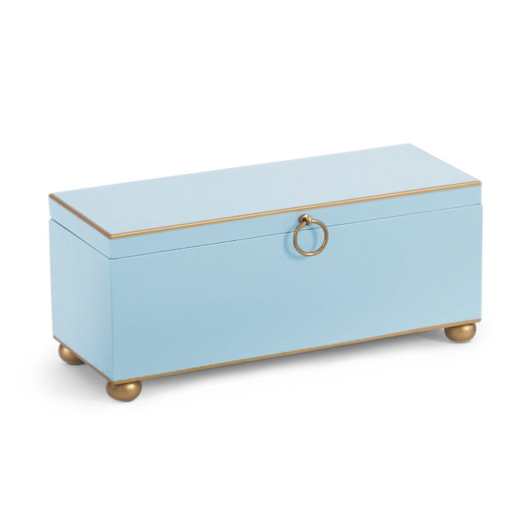 Chelsea House - Rectangular Box - Pastel Blue