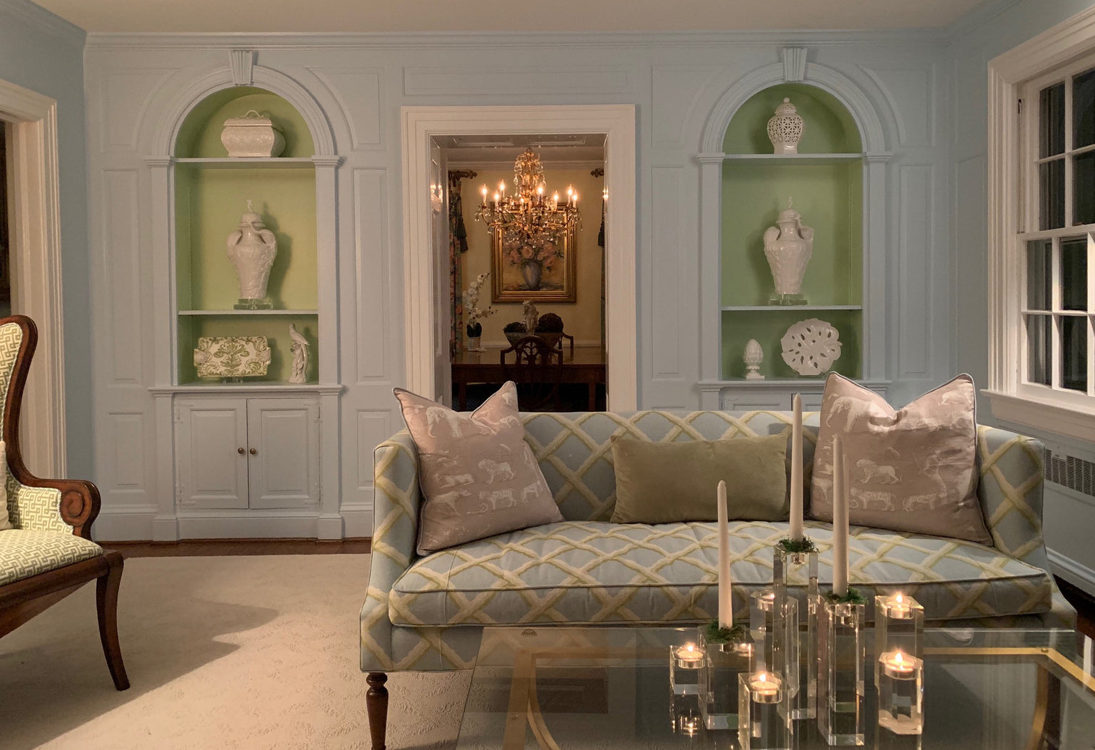 Chelsea House - Peacock Ceramic Urn