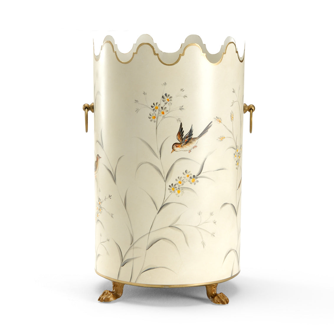 Chelsea House Aviary Umbrella Stand Cream