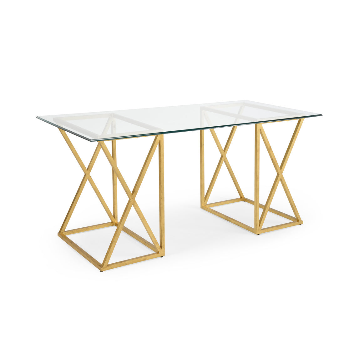 Chelsea House Lisa Kahn Gilt Desk Gold