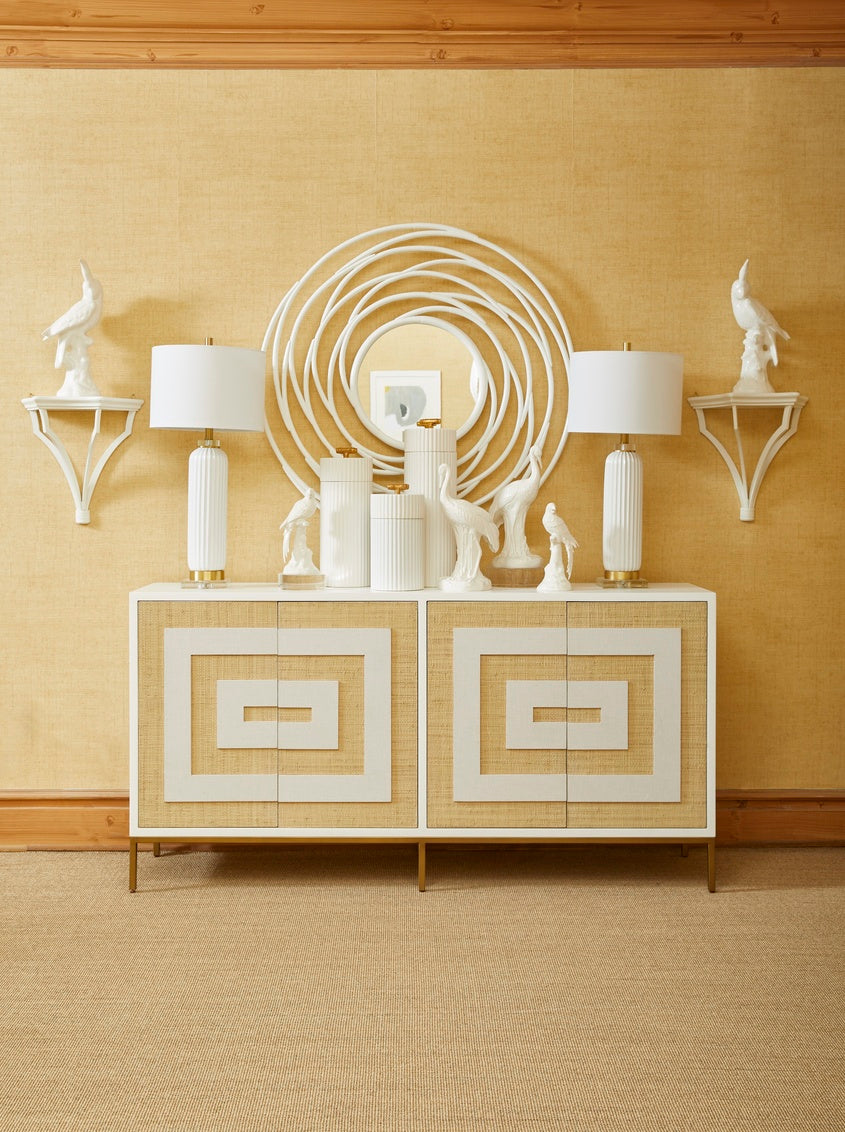 Chelsea House Large Heron White (Pr)