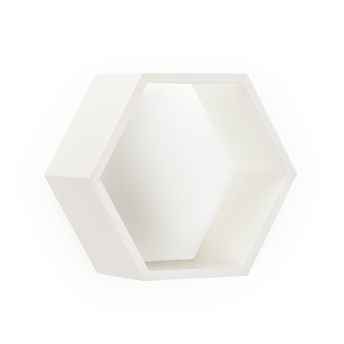 Chelsea House Lisa Kahn Honeycomb Wall Box White