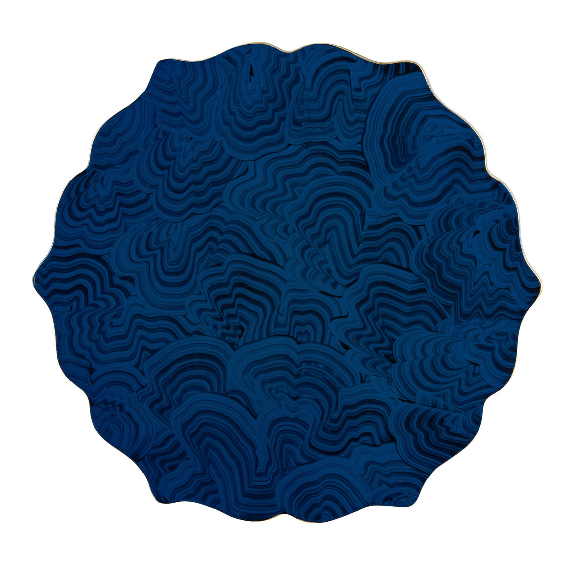 Chelsea House Lapis Blue Side Table