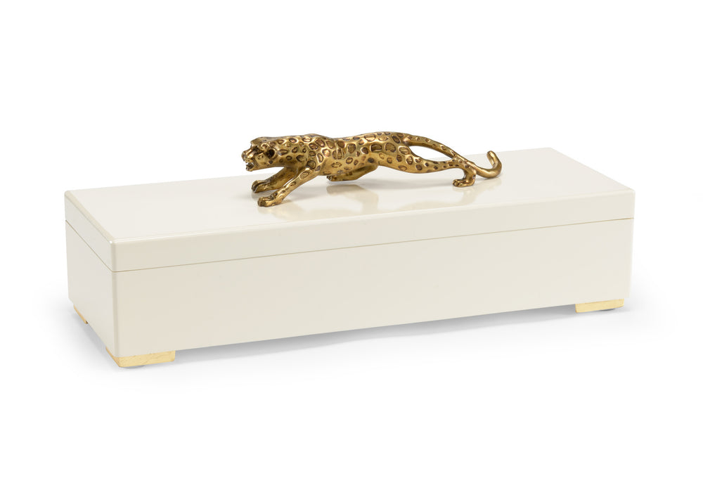Chelsea House - Cheetah Box - Cream