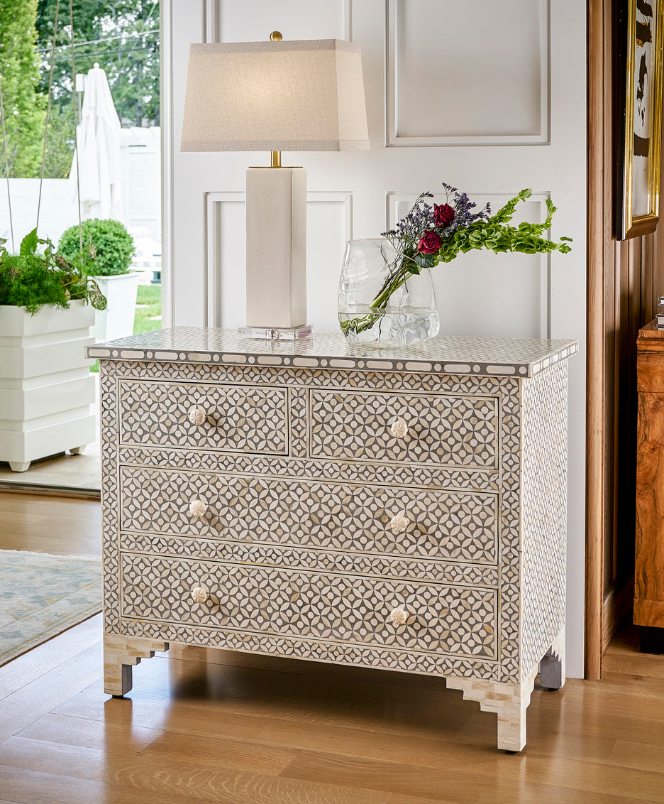 Chelsea House Milford Bone Inlay Chest