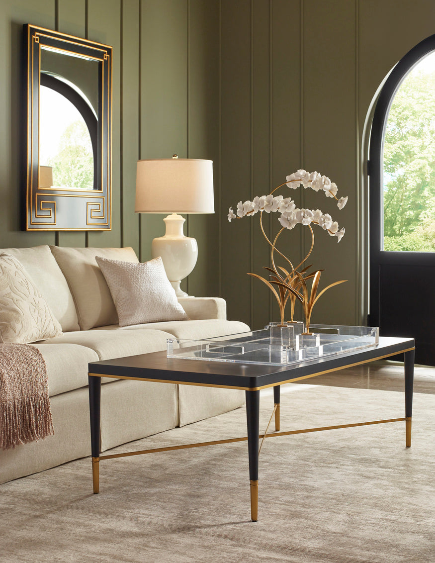 Chelsea House Decorative Gold Orchid On Stand