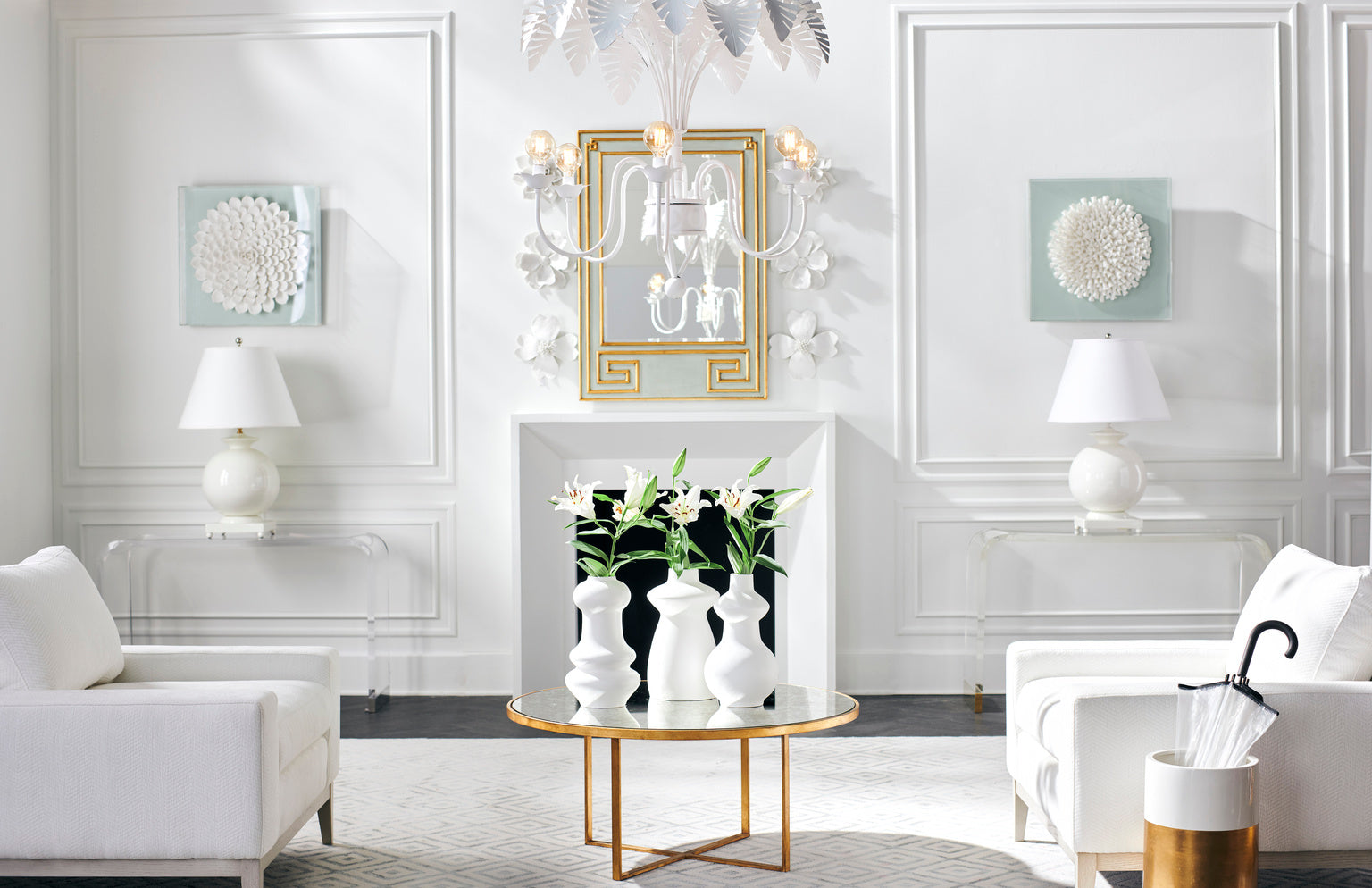 Chelsea House - Greek Hall Mirror - Green