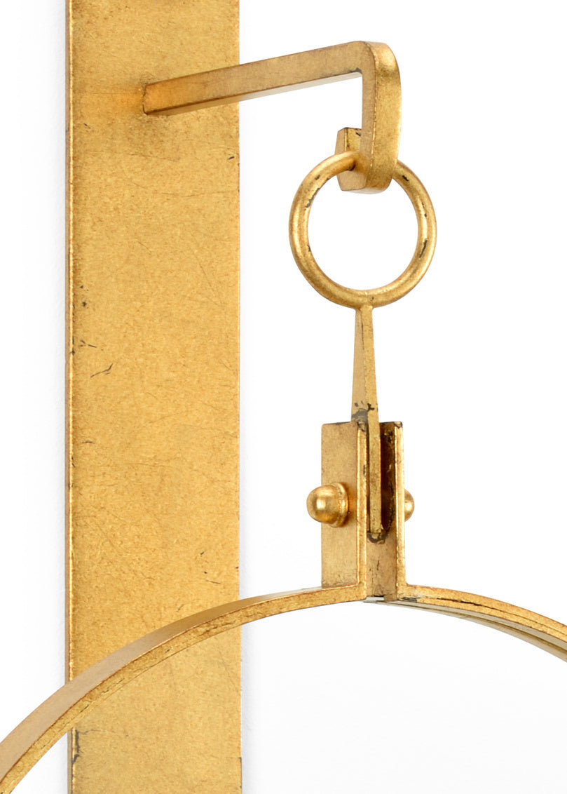 Chelsea House Leggit Sconce Gold