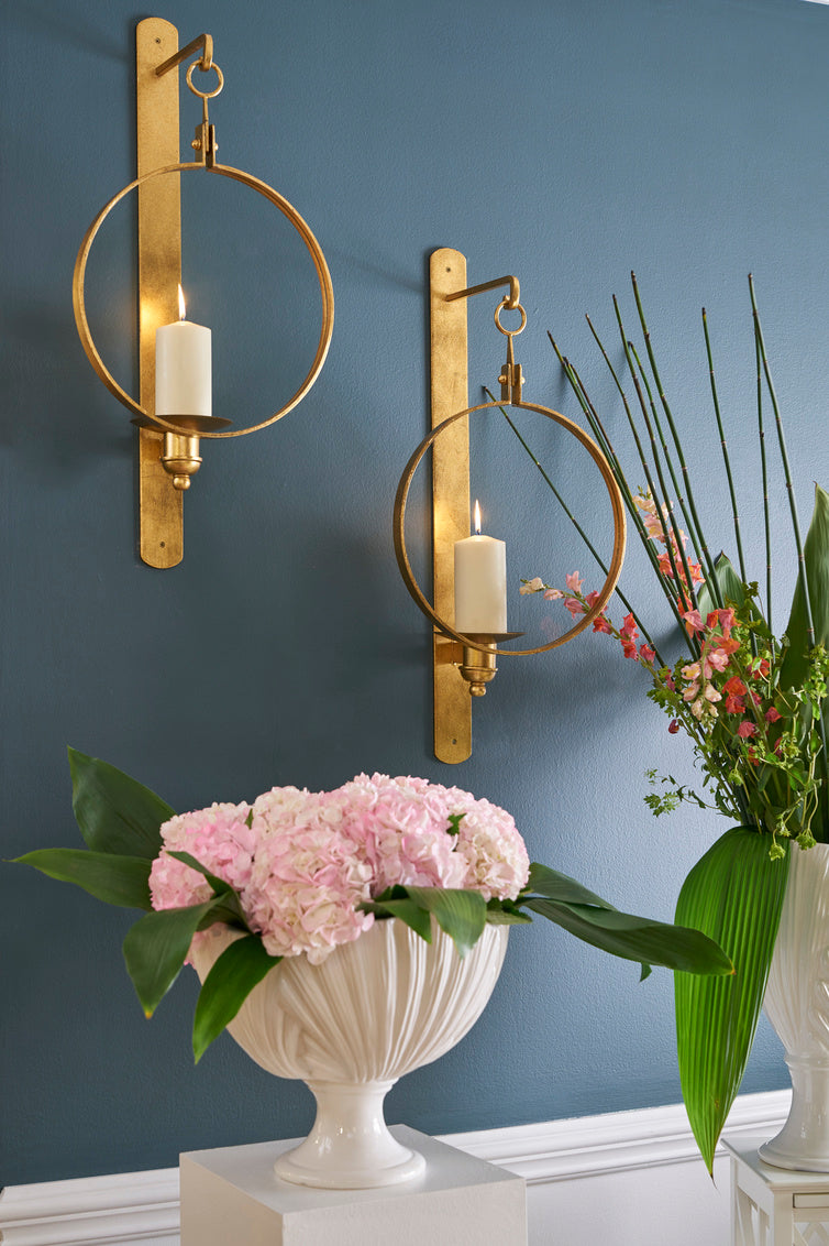 Chelsea House Leggit Sconce Gold