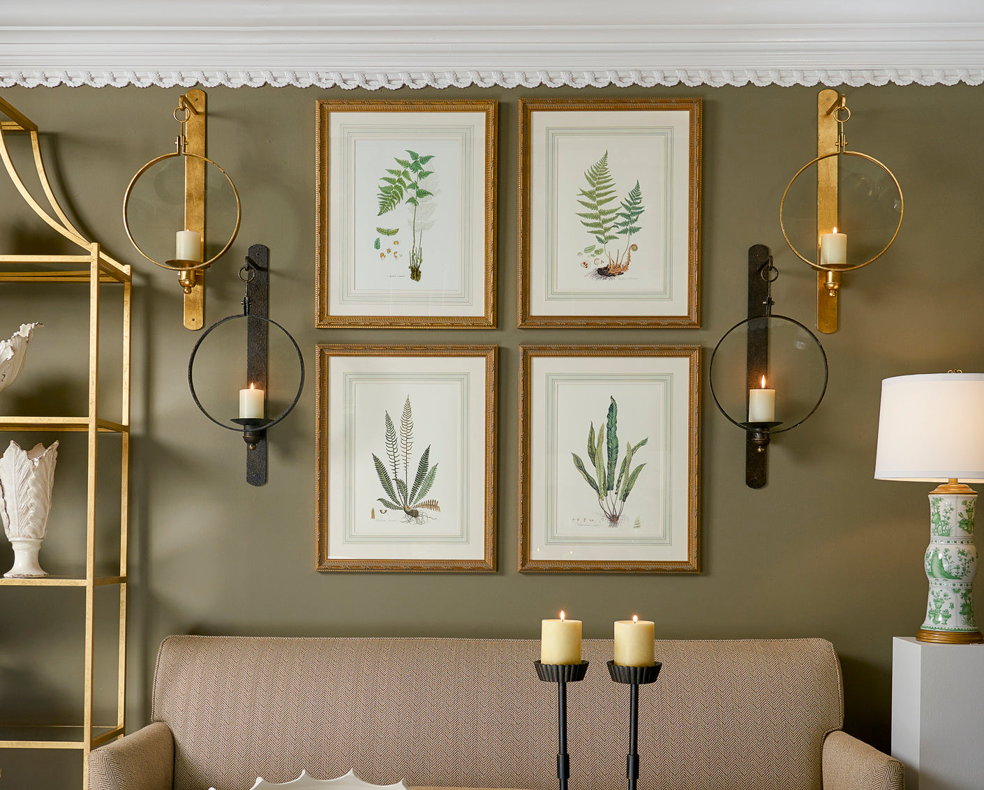 Chelsea House Leggit Sconce Gold