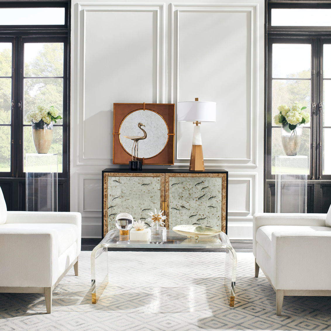 Chelsea House Alabaster And Crystal Box