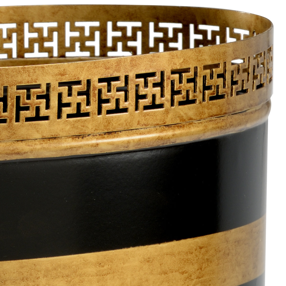 Chelsea House Robbins Wastebasket Black