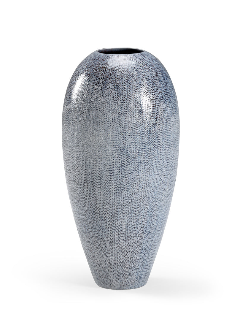 Chelsea House Tall Granger Vase - Blue