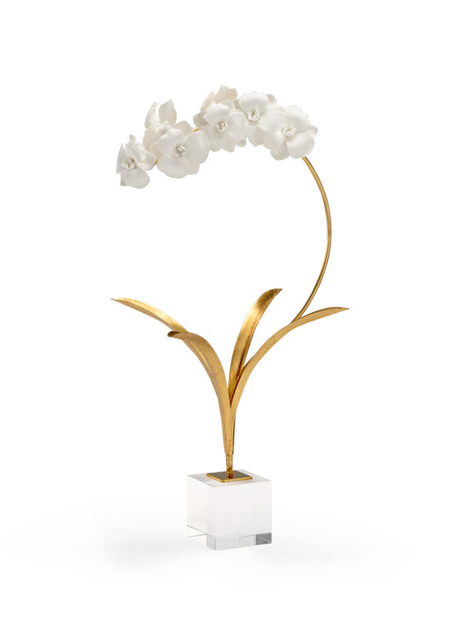 Chelsea House Decorative Gold Orchid On Stand