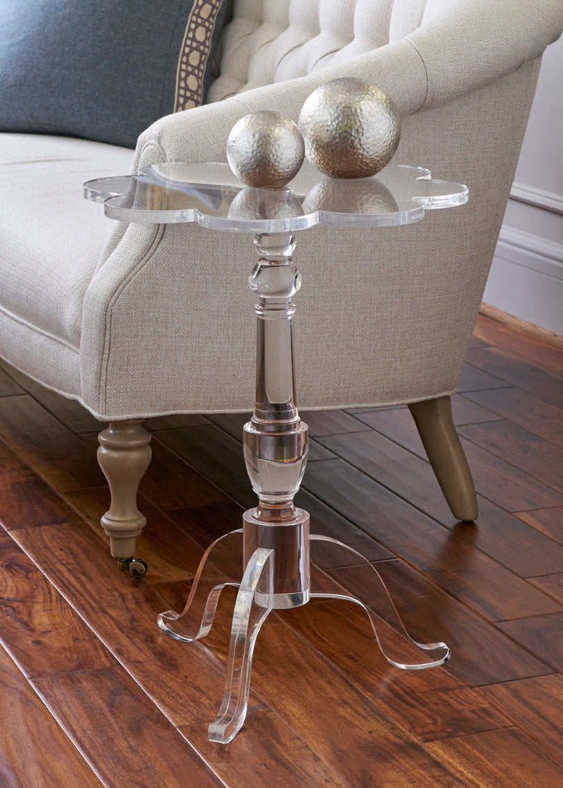 Chelsea House Mount Pleasant Acrylic Side Table