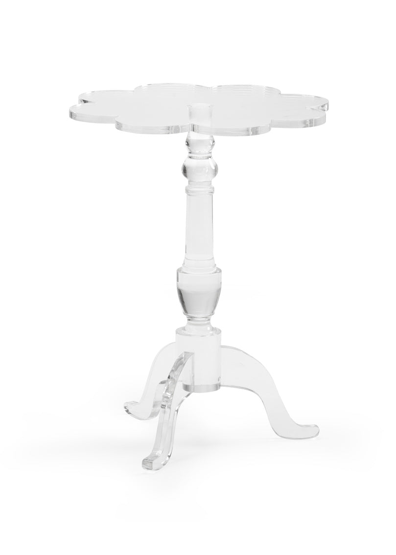 Chelsea House Mount Pleasant Acrylic Side Table