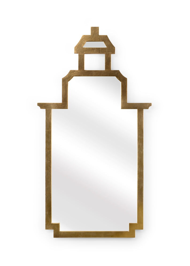 Chelsea House Jamie Merida Pagoda Mirror Gold