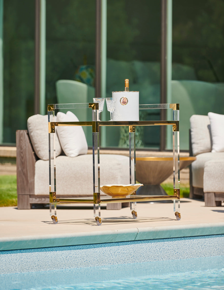 Chelsea House White Bamboo Cachepot