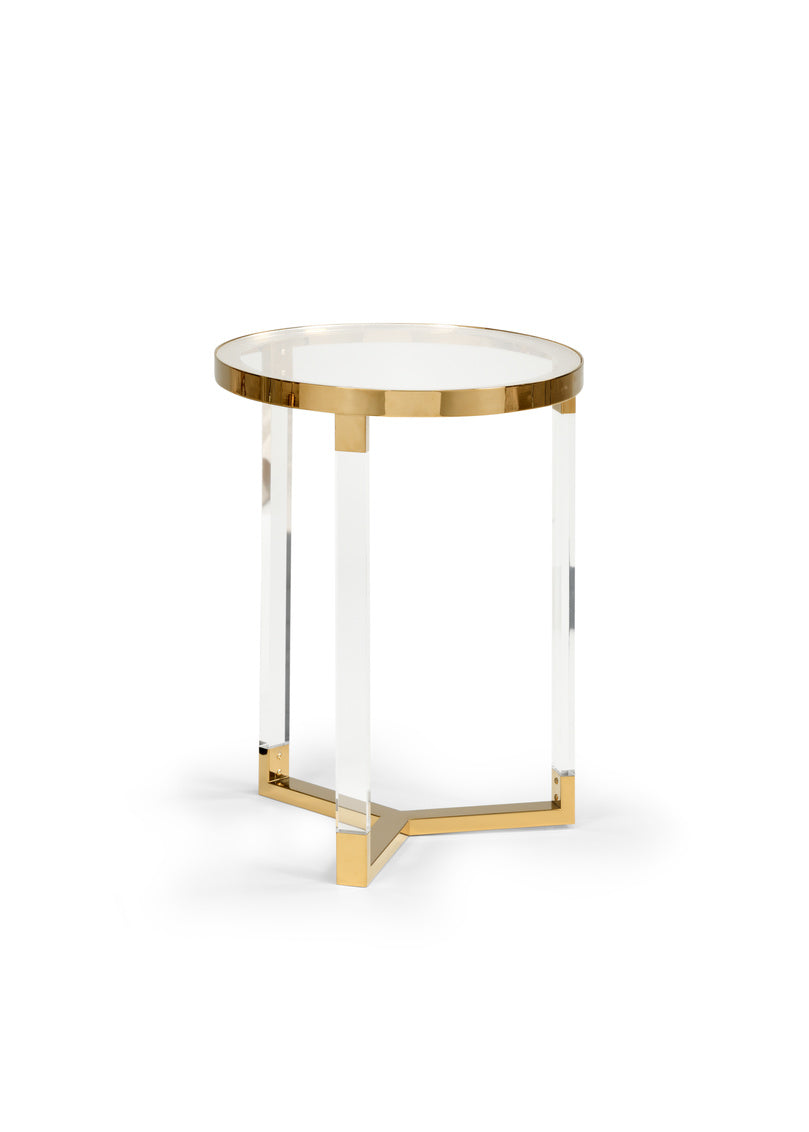 Chelsea House Moravian Acrylic Side Table