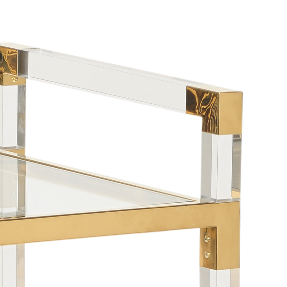 Chelsea House Acrylic Bar Cart