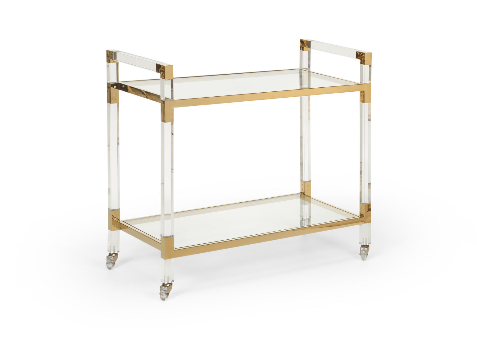 Chelsea House Acrylic Bar Cart