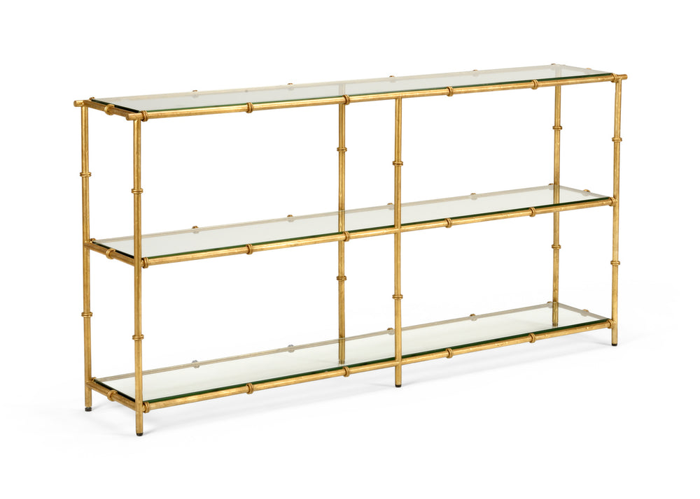 Chelsea House Lauren Console Table in Gold