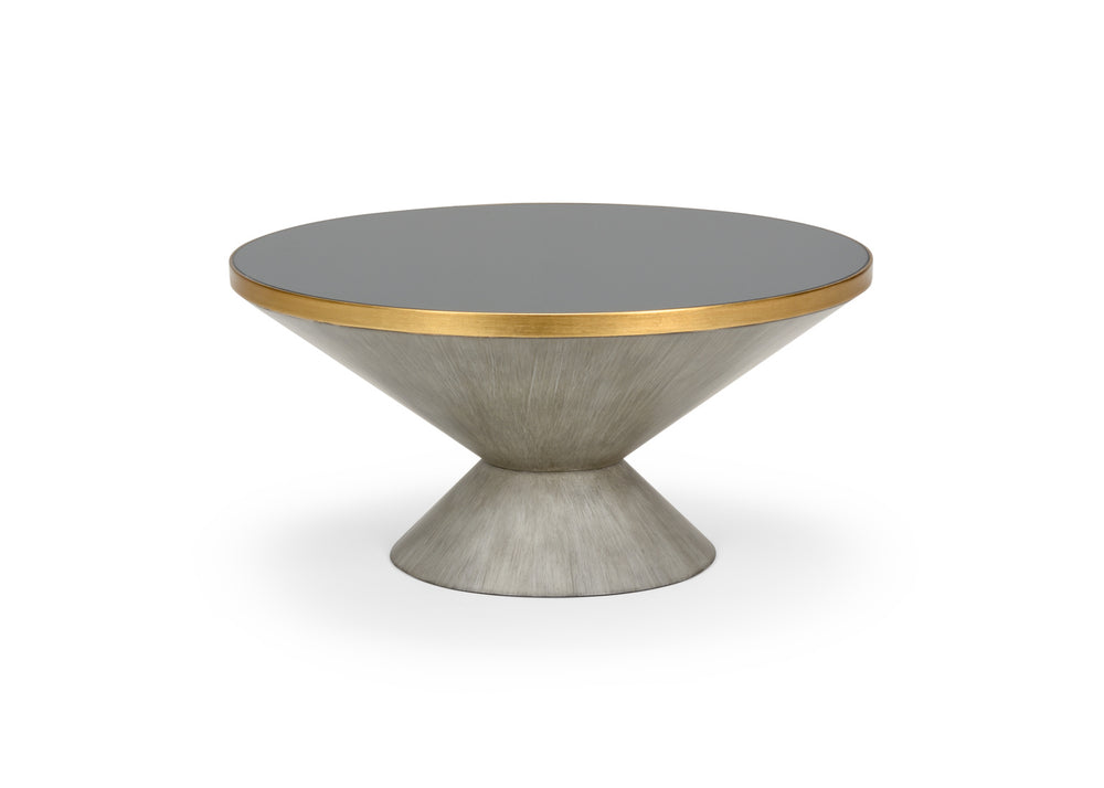 Chelsea House NY Cocktail Table, Round Grey