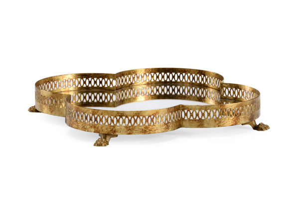 Chelsea House Quatrefoil Tray (Sm)