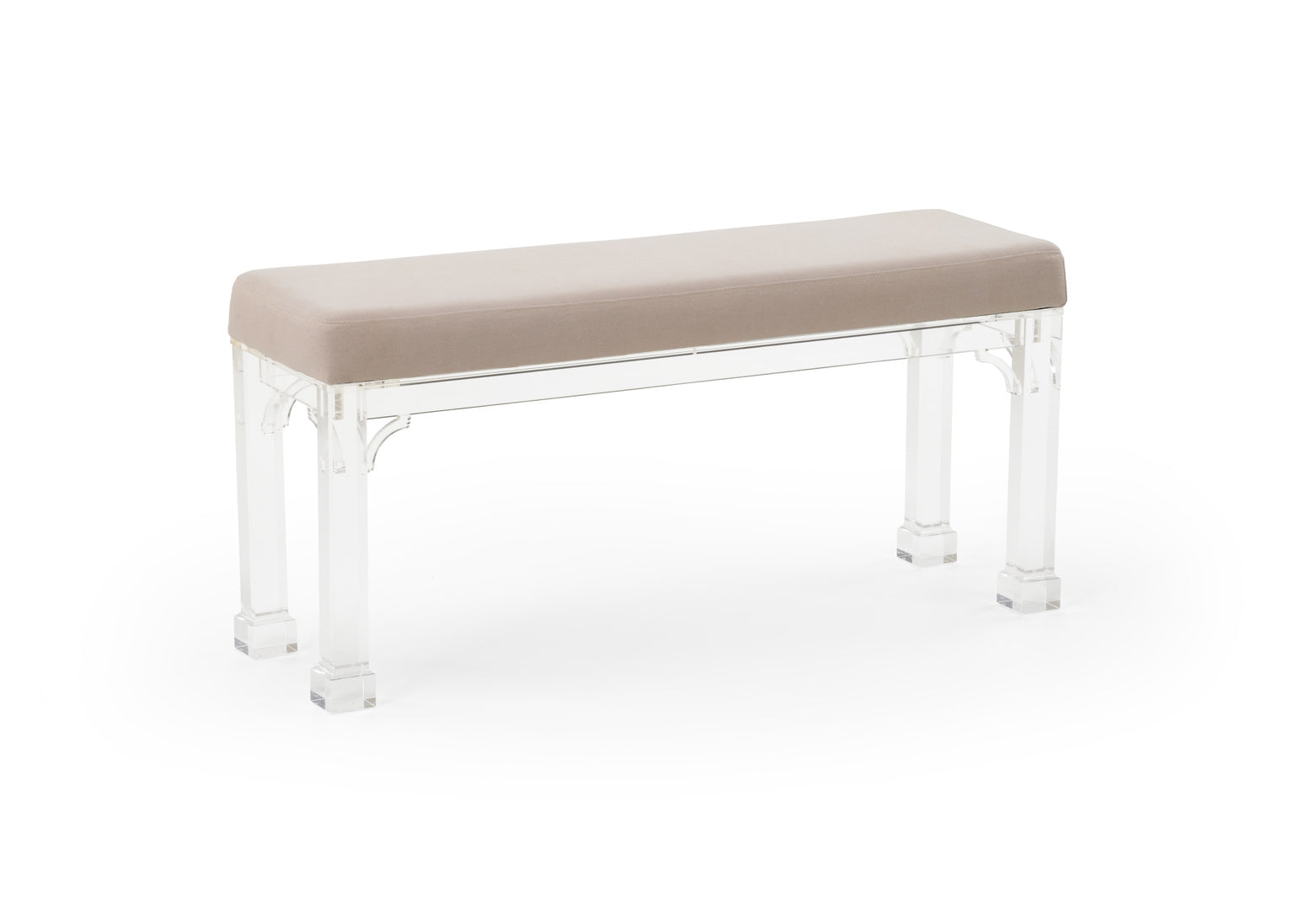 Chelsea House Madison Acrylic Bench, Large