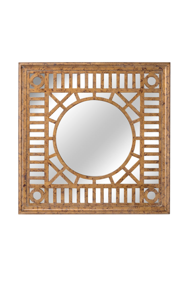 Chelsea House Fret Mirror Gold