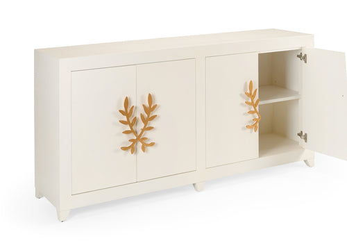 Chelsea House Long Leaf Console Table or Sideboard