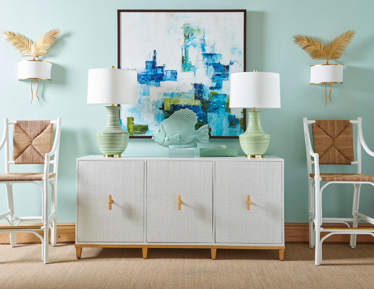 Chelsea House - Avery Console - White