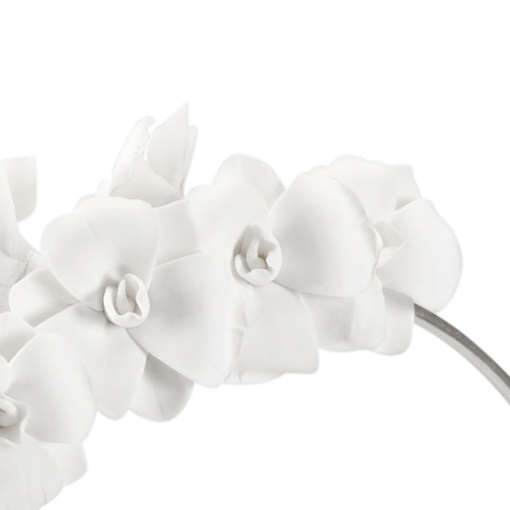 Chelsea House Orchid Stem Silver (Med)