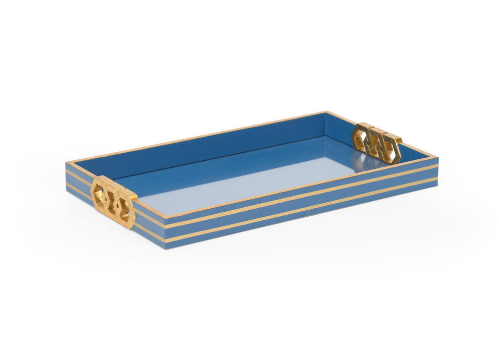 Chelsea House Shayla Copas Copas Serving Tray Blue
